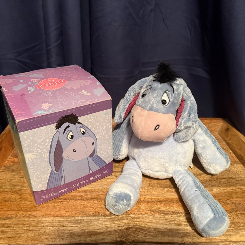 Eeyore Scenty Buddy Plush Toy - Blue and Gray
